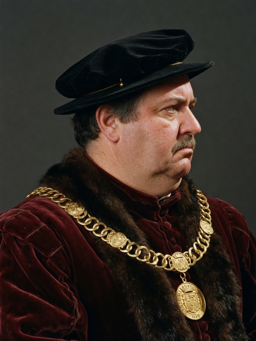 Diego Velázquez de Cuéllar, portrait de profil, reconstitution 3D